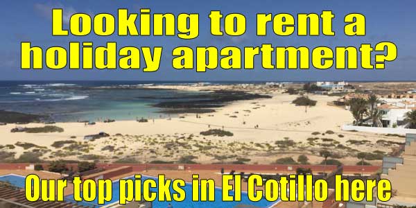 Holiday apartments to rent in El Cotillo