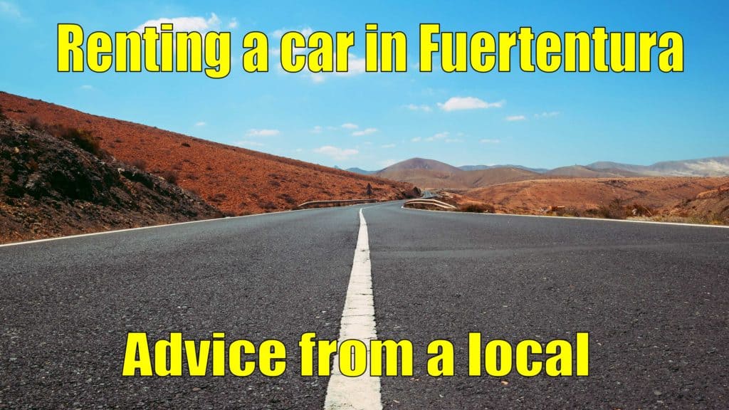 Renting a car in Fuerteventura