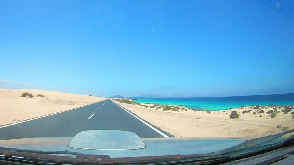 My favourite road in Fuerteventura
